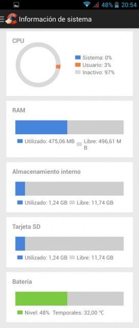 Información del sistema de CCleaner.