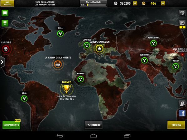 Dead Trigger 2 - Mapa