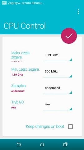 CPU Control al estilo Android L.