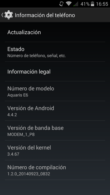 6-Versión de Android