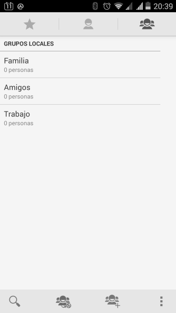 Grupos locales
