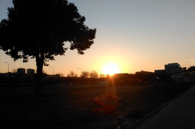 Atardecer - Modo automático