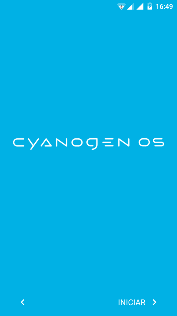 Cyanogen OS - Inicio