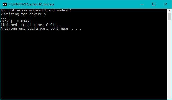 Desbloqueo bootloader